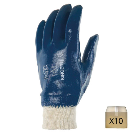 e.s. Support pour gants avec mousqueton