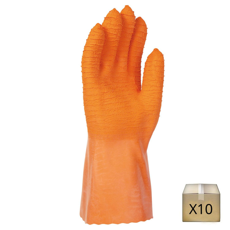 Depuis longtemps des gants imperméables pour brassard de haute qualité des  gants de coton de ménage Ménage Flocklined intérieure gant de latex - Chine  Poignet long des gants imperméables et Flock ligne