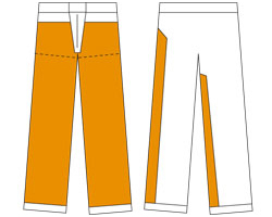 Pantalon anti-coupure, Type A, Classe 1, Prior Francital, Taille XXL  (54/56) - Bebel Motoculture